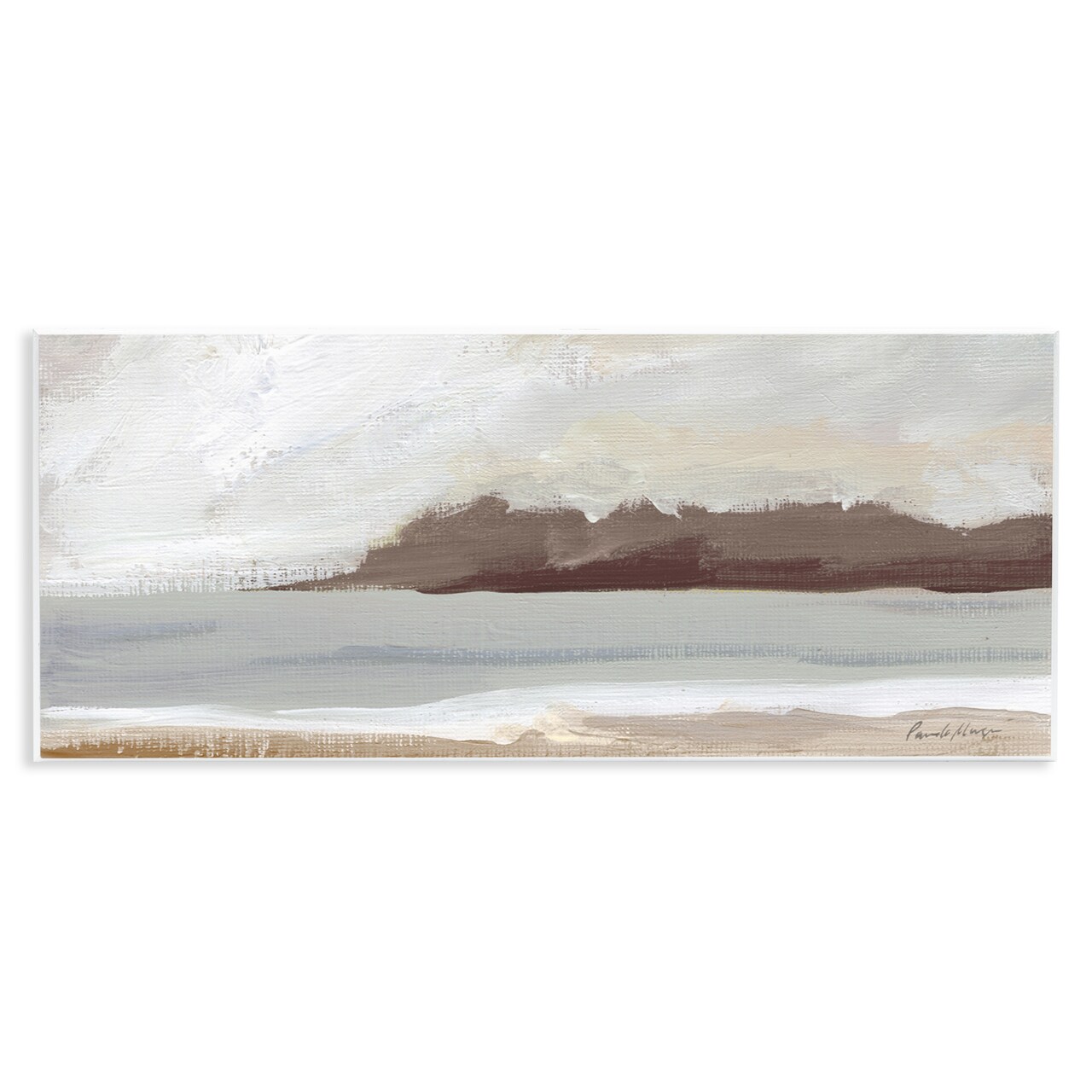 Stupell Industries Lake Beach Shoreline Wall Plaque By Pamela Munger